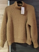 Chmurka,akrylowy, mięciutki półgolf damski 