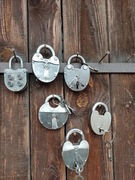 Kłódki stare świątnickie, mini kolekcja, okazja 