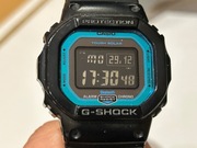 Zegarek Casio GW-B5600-2ER, Niebieski, negatyw, solar, 