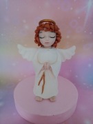 Aniołek z masy cukrowej komunia chrzest