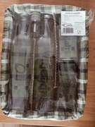 ZESTAW SZKLANYCH POJEMNIKÓW DO PRZYPRAW