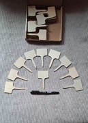 60 x drewniane etykiety do roślin znacznik tabliczka ogrodowa