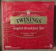 Twinings English Breakfast 50 saszetek