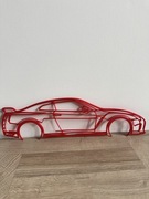 Dekoracja Ścienna Nissan Skyline GT-R R35 Sylwetka Samochód Ozdoba 