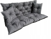 Poduszka ogrodowa/taras/balkon 100x60x50 + 2 poduszki 40x40