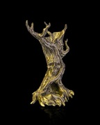 Zmiennobarwna Wieża do Kości - Przeklęte Drzewo – Unikalny Design DnD RPG