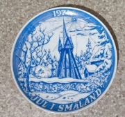 StockBild 1974 Jul i Smaland talerz ekoracyjny