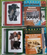 Gazety Wojenne - 48 sztuk ( 2 segregatory)