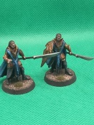 Elfy z włócznia malowane 2 szt 