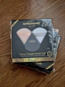 Aplikatory do pudru powder puff - zestaw 6 sztuk