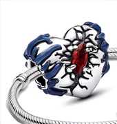 Srebrny Nowy Charms do bransoletki modułowej - Stranger Things