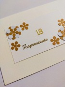 Zaproszenie 18 50 ślub