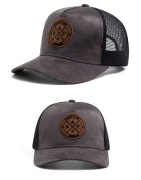 Czapka trucker męska vintage siateczka regulowana oddychająca unisex