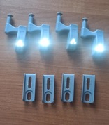 LED lampki szyflada szafka 4szt+ bateria 
