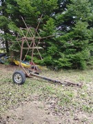 Przyczepa do rozwijania kabli