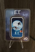 Srebrna moneta 40. rocznica filmu "E.T. - the extra-terrestrial" 1 oz kolor