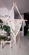 Makrama wisząca na ścianę boho handmade 