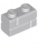 Elemnt LEGO 98283 Cegła 1x2 Light Bluish Gray 20 x