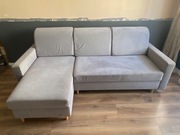 Narożnik szary, stan bardzo dobry 