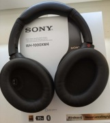 Słuchawki bezprzewodowe nauszne Sony WH-1000XM4  CZARNE