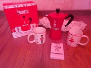 Kawiarka Bialetti 6tz Moka Express czerwona limitowana edycja 2 kubki