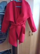 Czerwony płaszczyk,poncho.36