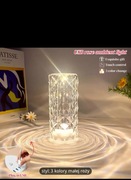 Akrylowa lampka stołowa 