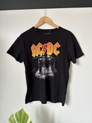 AC/DC hells bells T-shirt rock metal merch grunge M pure cotton black