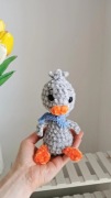 Gęś na szydełku handmade, rękodzieło 