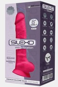 SilexD dildo z przyssawką z wibracjami fuksja 20x4 CNEX