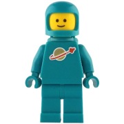 LEGO Classic Space IDEA227 Kosmonauta turkusowy Dark Turquoise