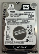 WD Black 500GB 2,5cala do laptopa niski przebieg WD5000LPLX Sata III 7200