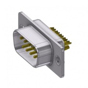DT09PZ/2 Gniazdo D-Sub 9-pin wysokiej jakości złącze męskie - Deltron AG