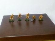 Brytyjscy saperzy 2 wojna światowa 1:72 5szt pomalowane figurki