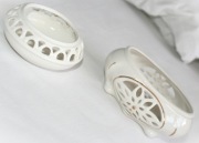 Porcelanowe puzderka PRL