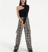 bluzka na jedno ramię HOUSE BRAND 6647Q-99X r. M TOP