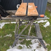 Składany stół stolarski przenośny