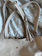 Torebka Batycki beżowa skóra 