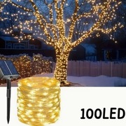 Lampki solarne LED 100 diod