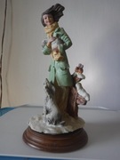 Stara sygnowana przepiękna wysoka figurka Art Deco ZOBACZ 