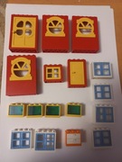 Lego okna drzwi półki zestaw