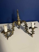 Kinkiet Mosiężny  2sztuki 