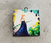 Obrazek Kafelek Płytka zawieszka 10x10cm replika Bongiorno Mvcha Nie Siada