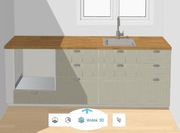 Kuchnia IKEA Stensund beżowa NOWA w kartonach