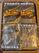 Model Czołgu Tiger- Tygrys 1/16 Hachette Kompletny 1-140 Części Nowy