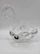 Szklana figurka Łabędzia Langham Glass