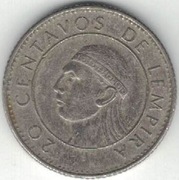 Honduras 20 centavos 1978 - 18 mm nr 2