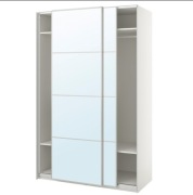 Ikea szafa pax auli 150x66x236