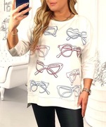 DUŻA   BLUZA  48-50-52--   plus size --2 XL,3xl,4xl,5xl,