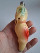 Bombka PRL stara kształtka na choinke 